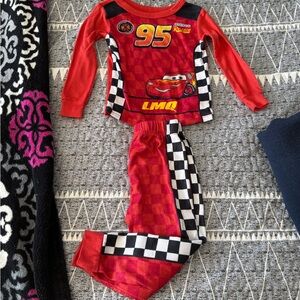 Disney Red Cars Pajama Set for Kids